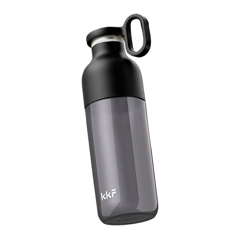 Бутылка спортивная KKF META sports water bottle, тритан, чёрная